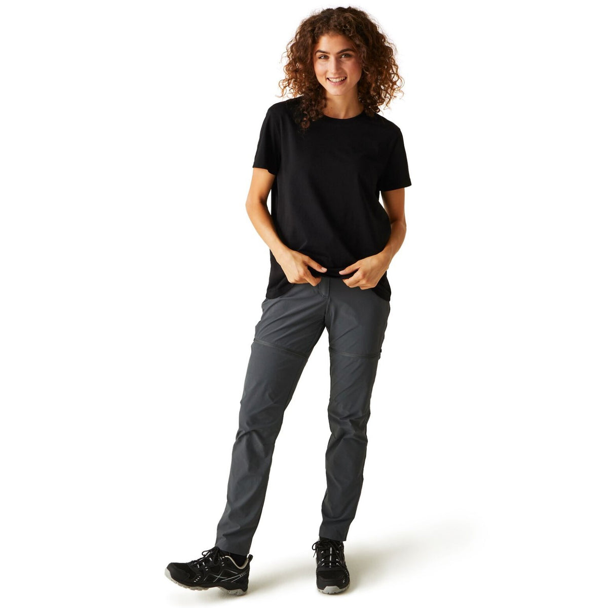 Regatta Mountain Zip Off Pant / Wanderhose Damen in Kurzgröße