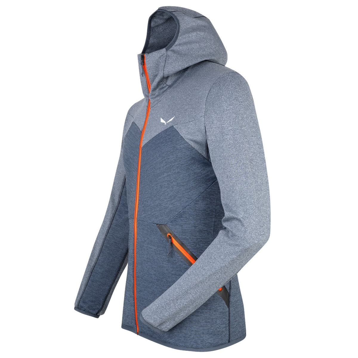 Salewa Melange Midlayer Fleecejacke Herren mit Kapuze