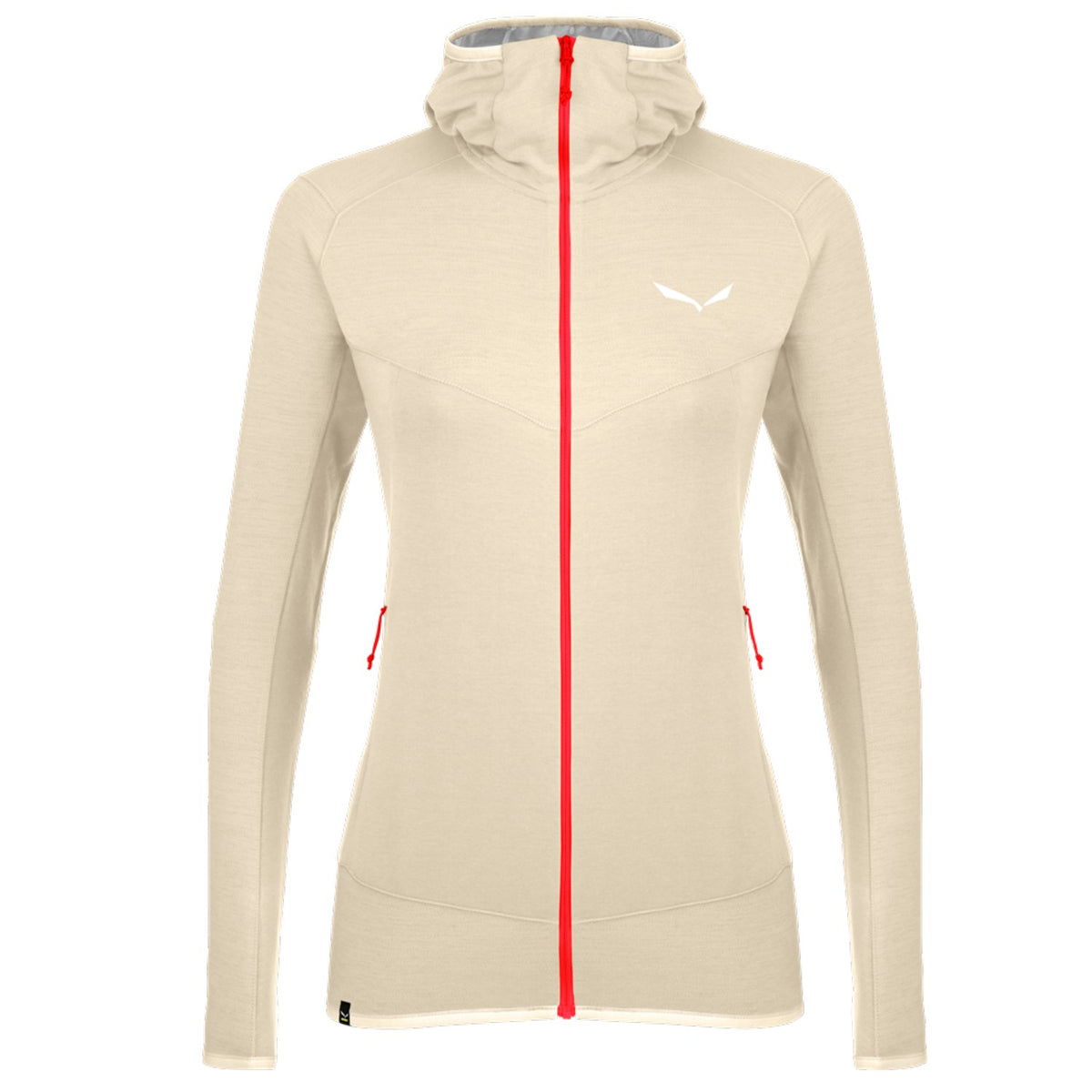Salewa Fleecejacke Light Micro Pl M FZ mit Kapuze für Damen