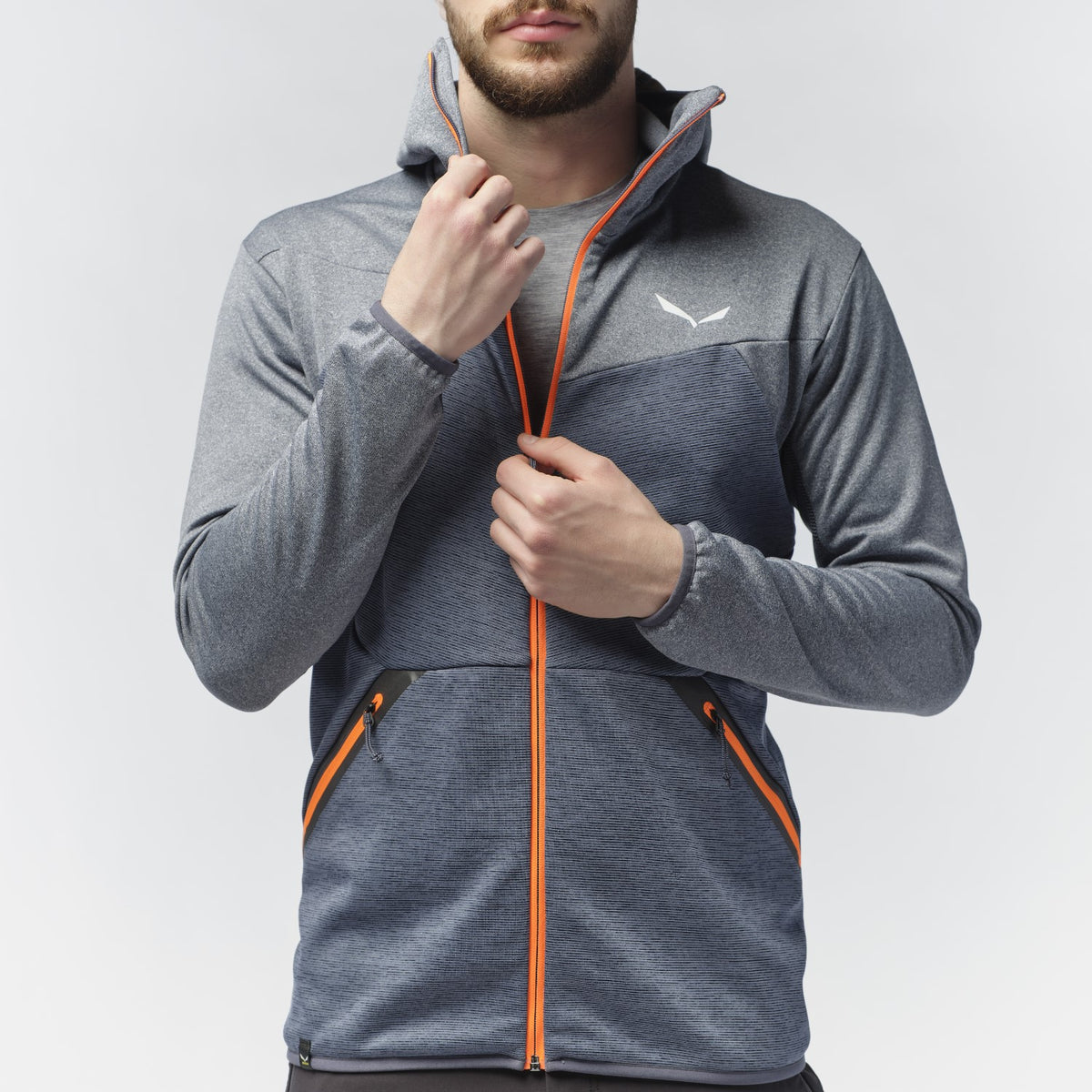 Salewa Melange Midlayer Fleecejacke Herren