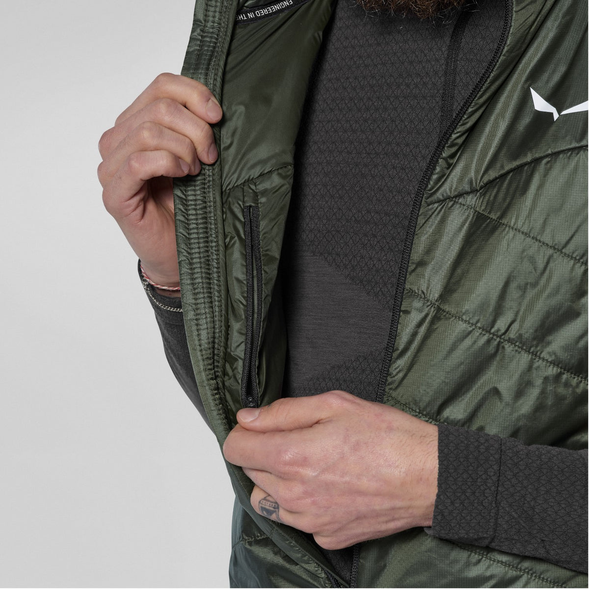 Salewa Ortles Hybrid Weste für Herren Wasserabweisend