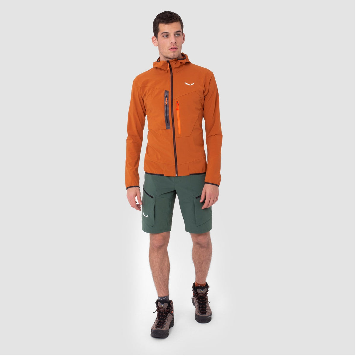 Salewa 2 Durastretch Jacke Herren mit Kapuze