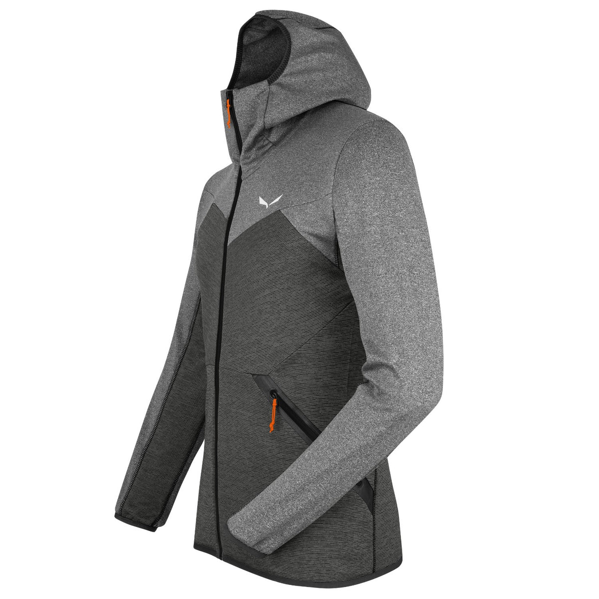 Salewa Melange Midlayer Fleecejacke Herren mit Kapuze