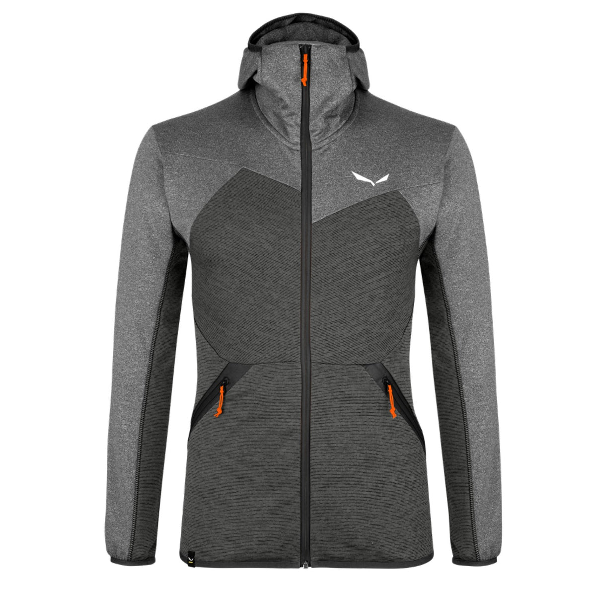 Salewa Melange Midlayer Fleecejacke Herren mit Kapuze
