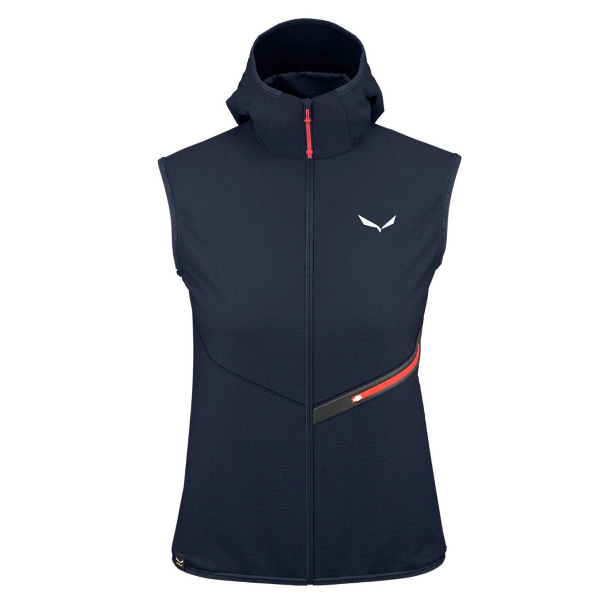 Salewa Sorapis Durastretch Weste für Damen Wasserabweisend mit Kapuze