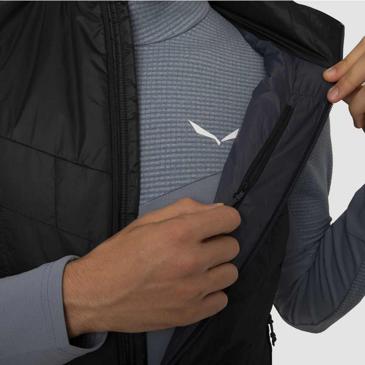 Salewa Ortles Hybrid Weste für Herren Wasserabweisend