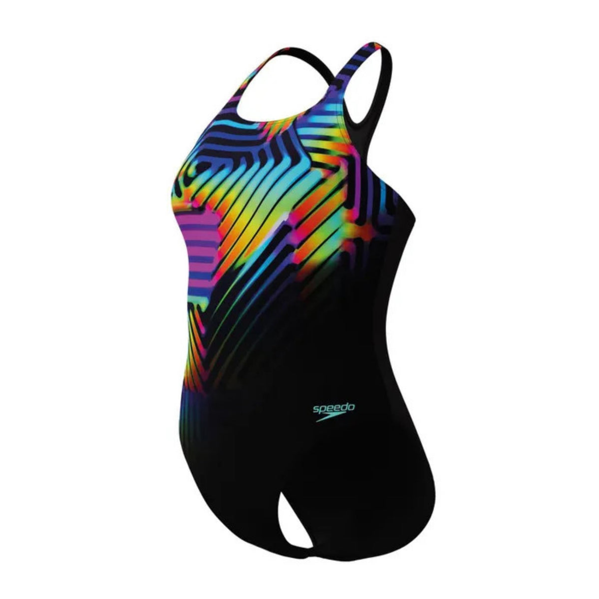 Speedo Digital Placement Badeanzug Damen 100 % chlorbeständig
