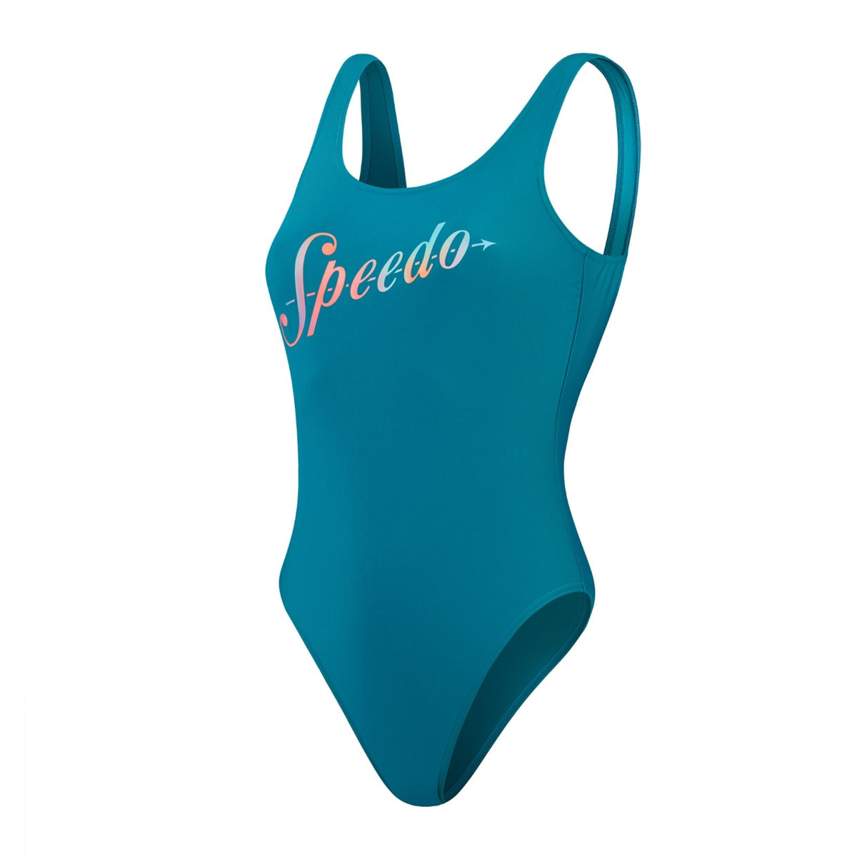 Speedo Badeanzug für Damen mit tiefem U-Rückenausschnitt