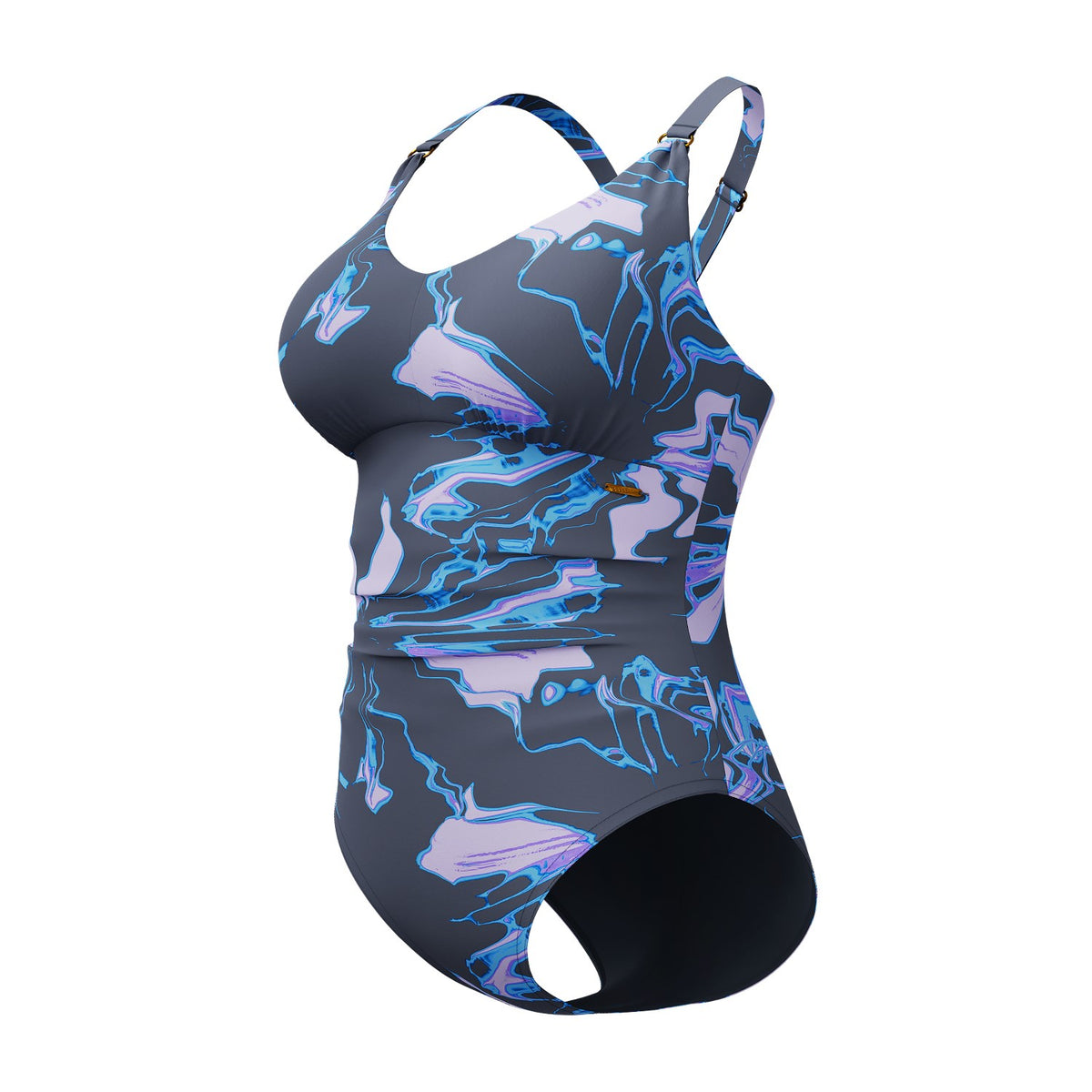 Speedo Badeanzug mit V-Ausschnitt für Damen