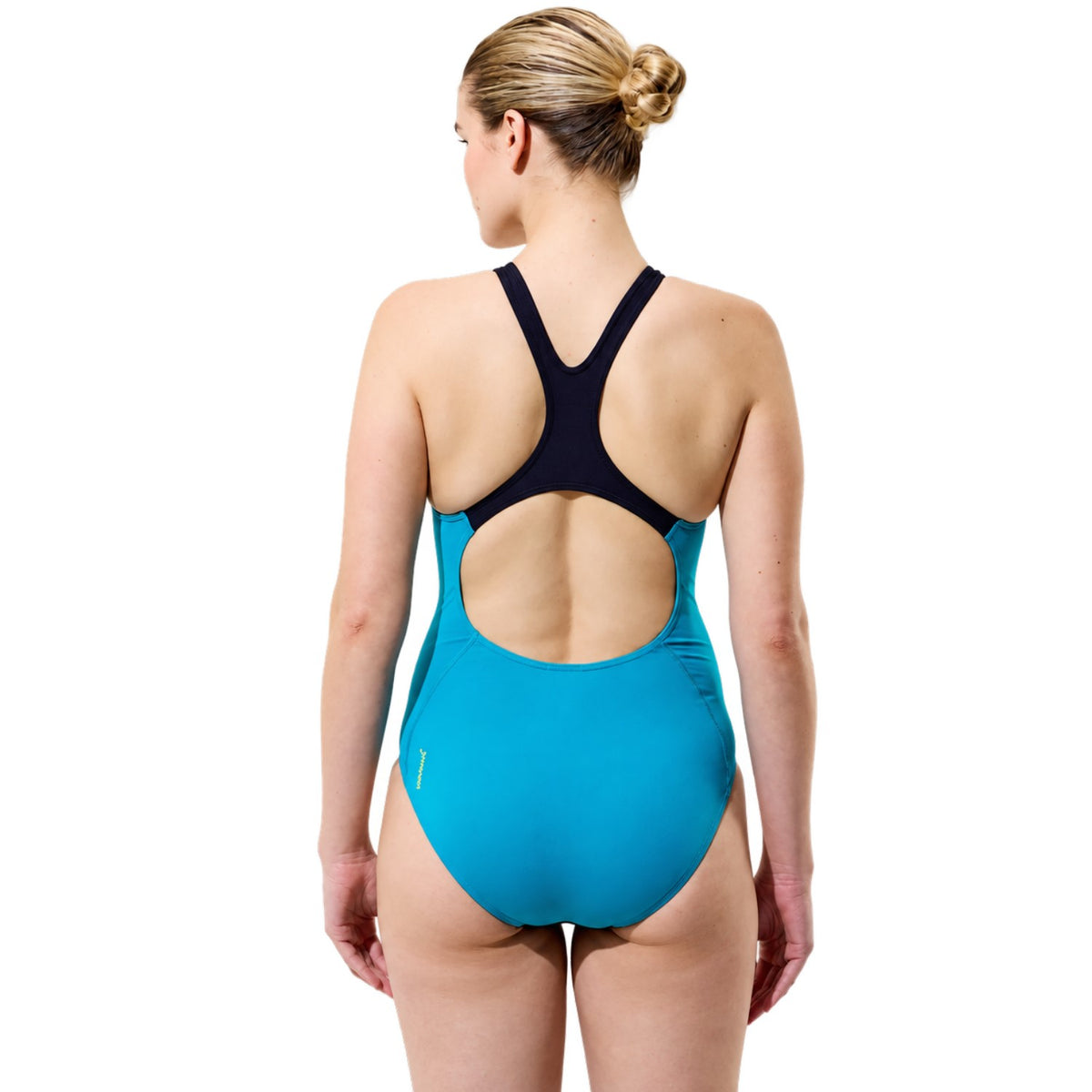 Speedo Solid Splice Medalist Badeanzug