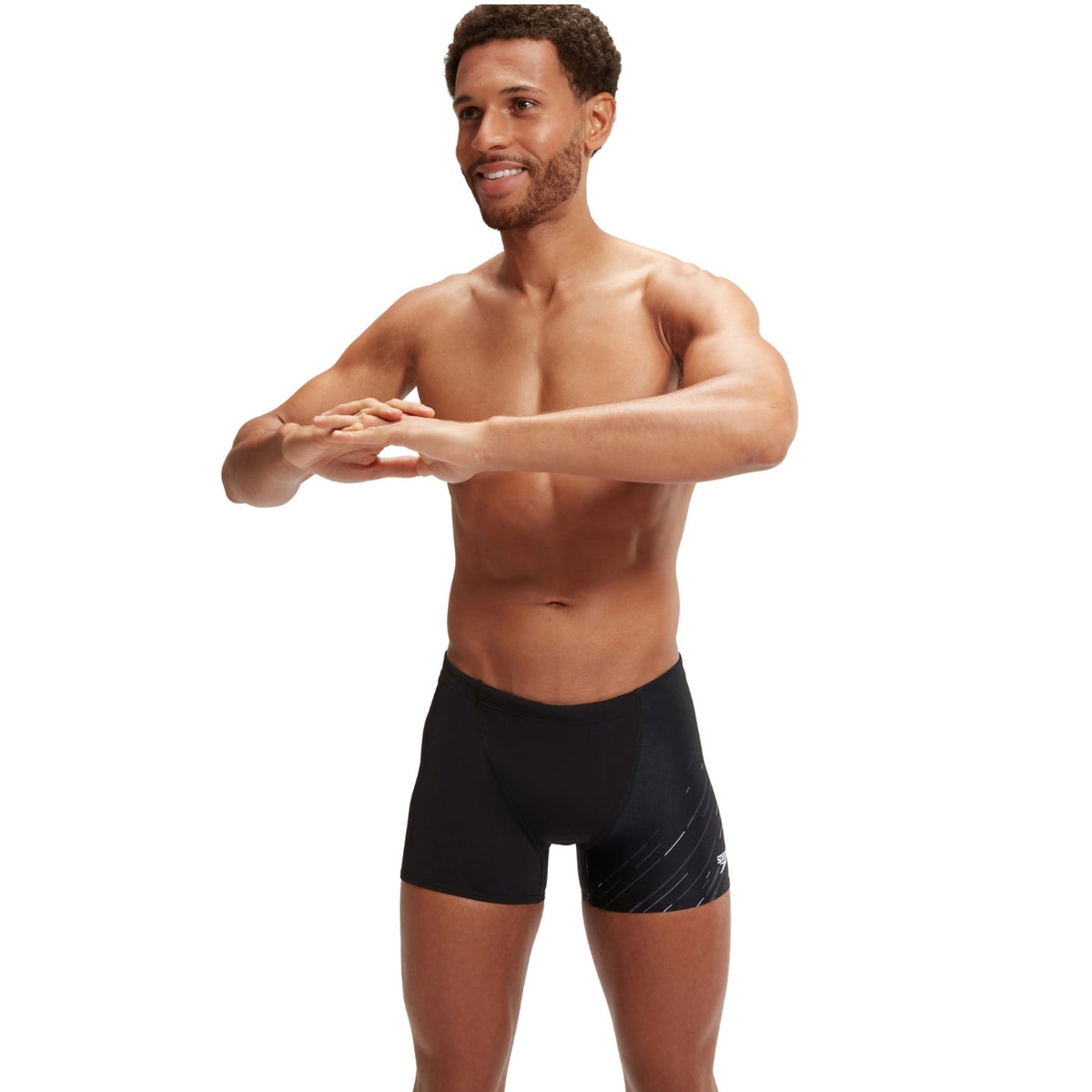 Speedo Hyperboom V Cut Badehose / Aquashort Herren