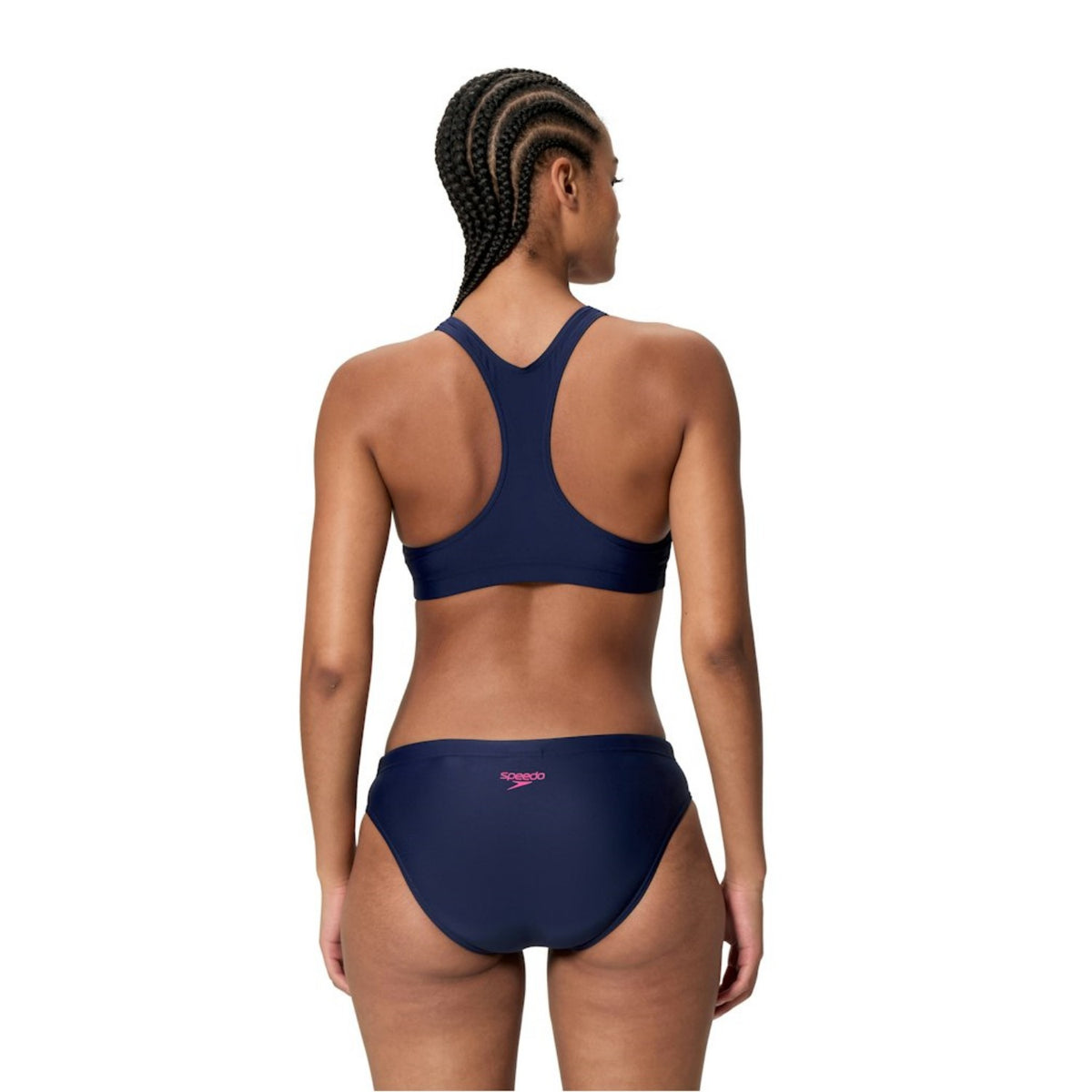 Speedo Colorblock Bikini Damen schwarz chlorbeständig