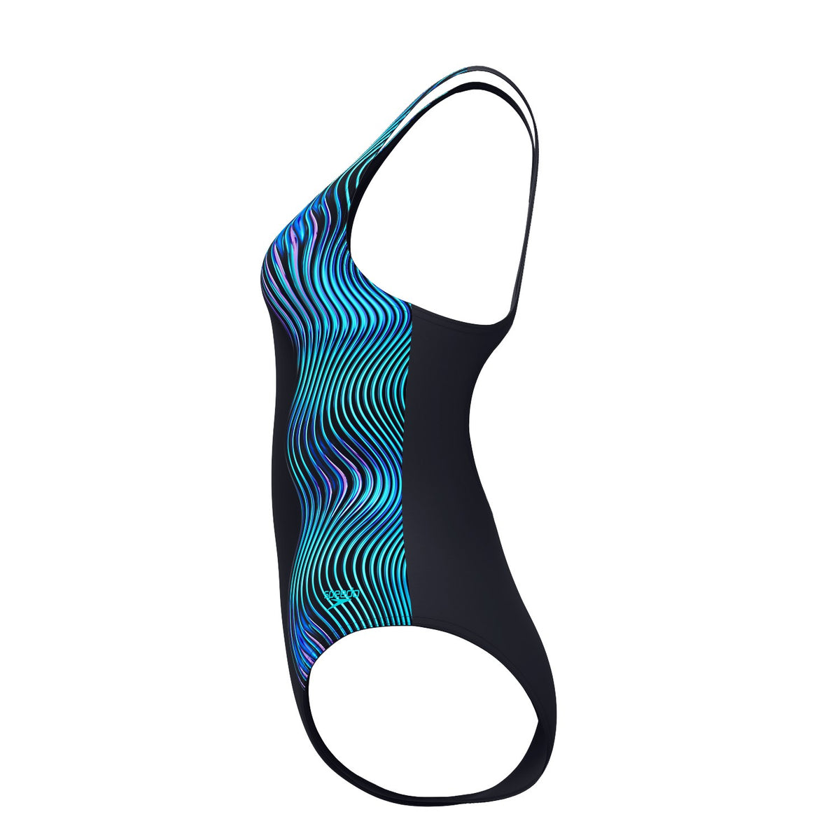 Speedo Badeanzug Medalist mit Digital Print für Damen