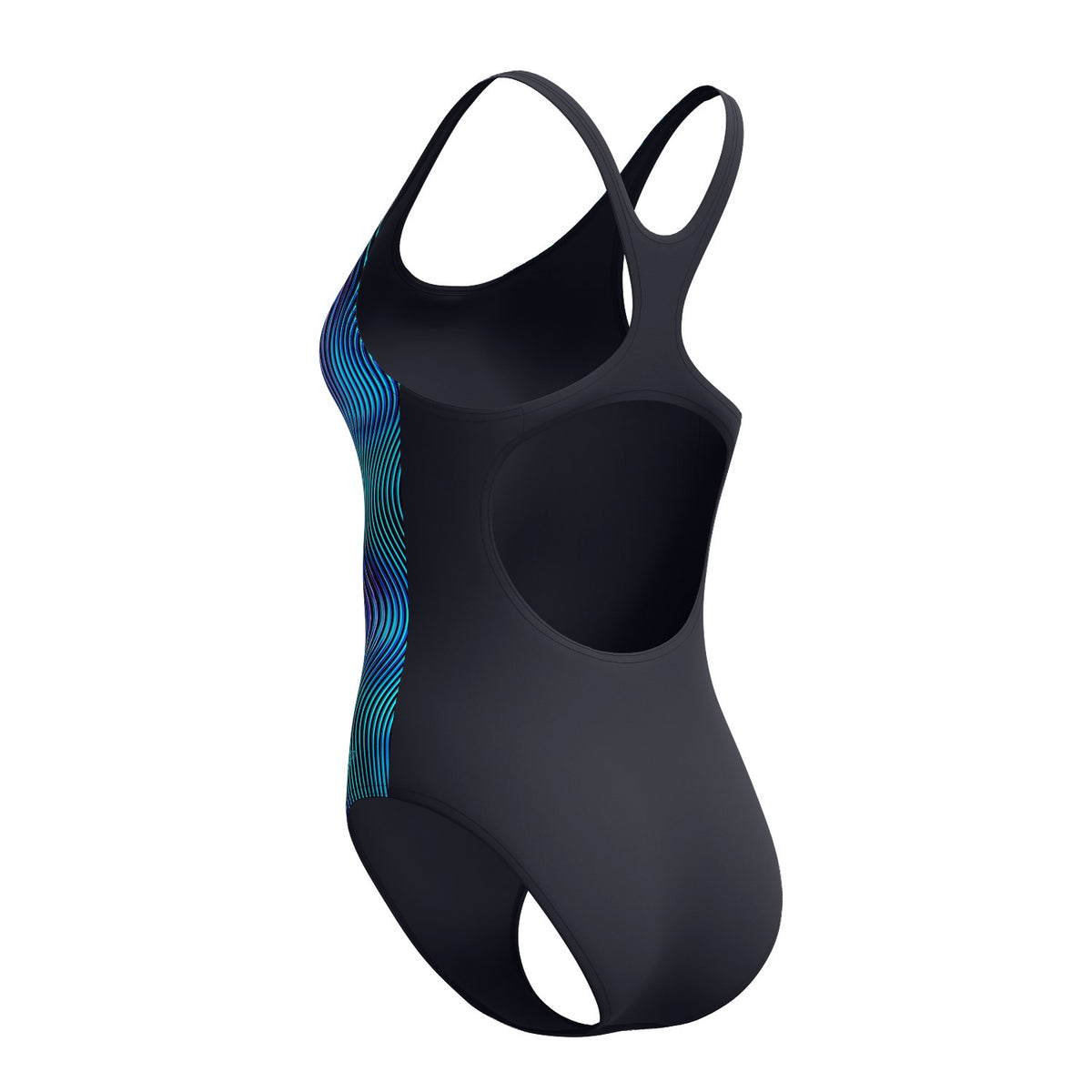 Speedo Badeanzug Medalist mit Digital Print für Damen