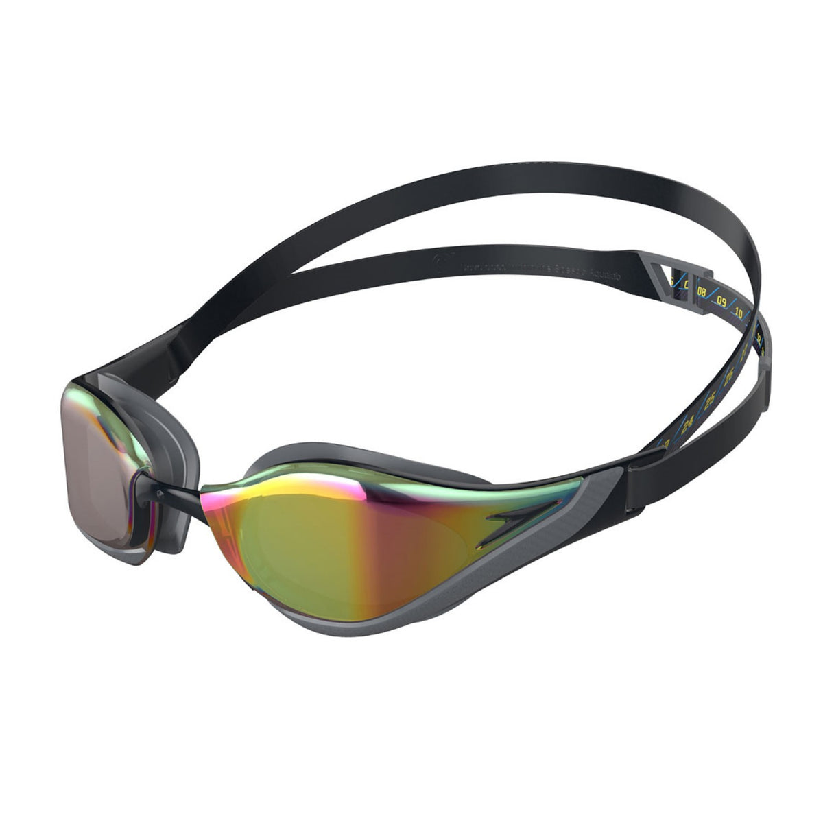 Speedo Schwimmbrille Fastskin Pure Focus Mirror für Erwachsene verspiegelt