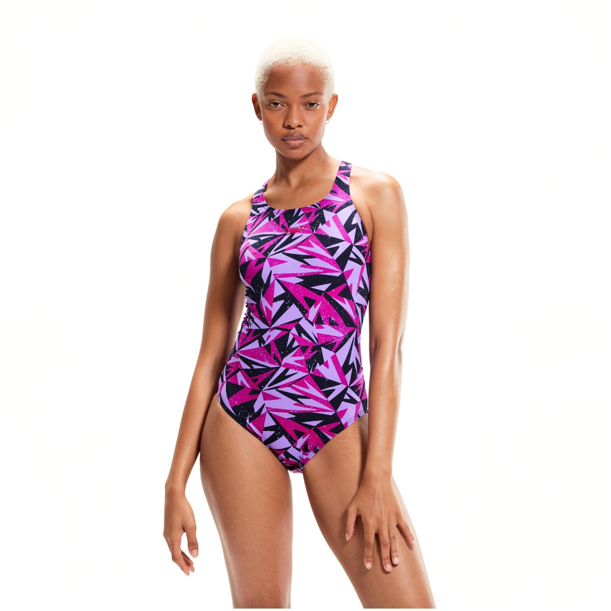 Speedo Hyperboom Medalist Badeanzug Damen schnelltrocknend und chlorbeständig