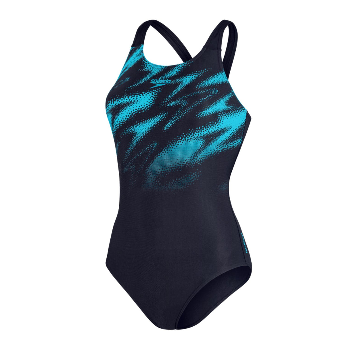 Speedo Hyperboom Placement Muscleback Badeanzug Damen schnelltrocknend und chlorbeständig