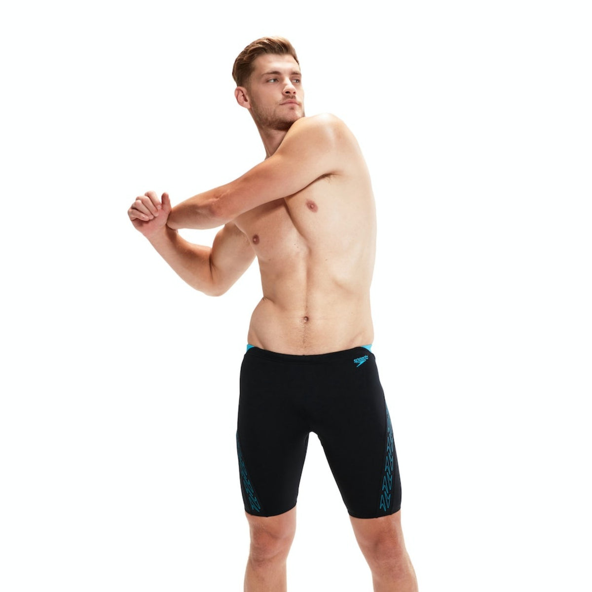 Speedo Hyperboom Jammer Badehose für Herren chlorbeständig