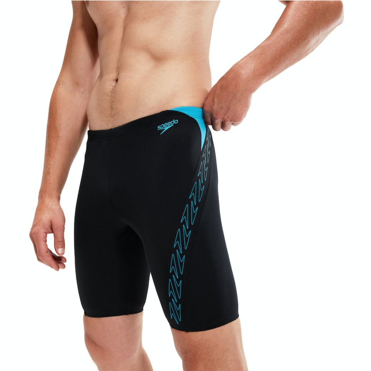 Speedo Hyperboom Jammer Badehose für Herren chlorbeständig