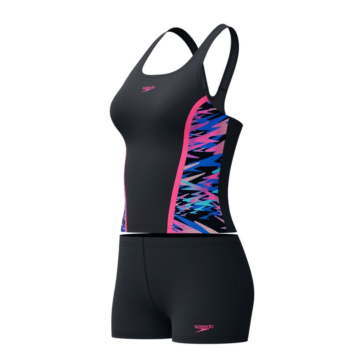 Speedo Hyperboom Tankini für Damen mit leichter Brustunterstützung