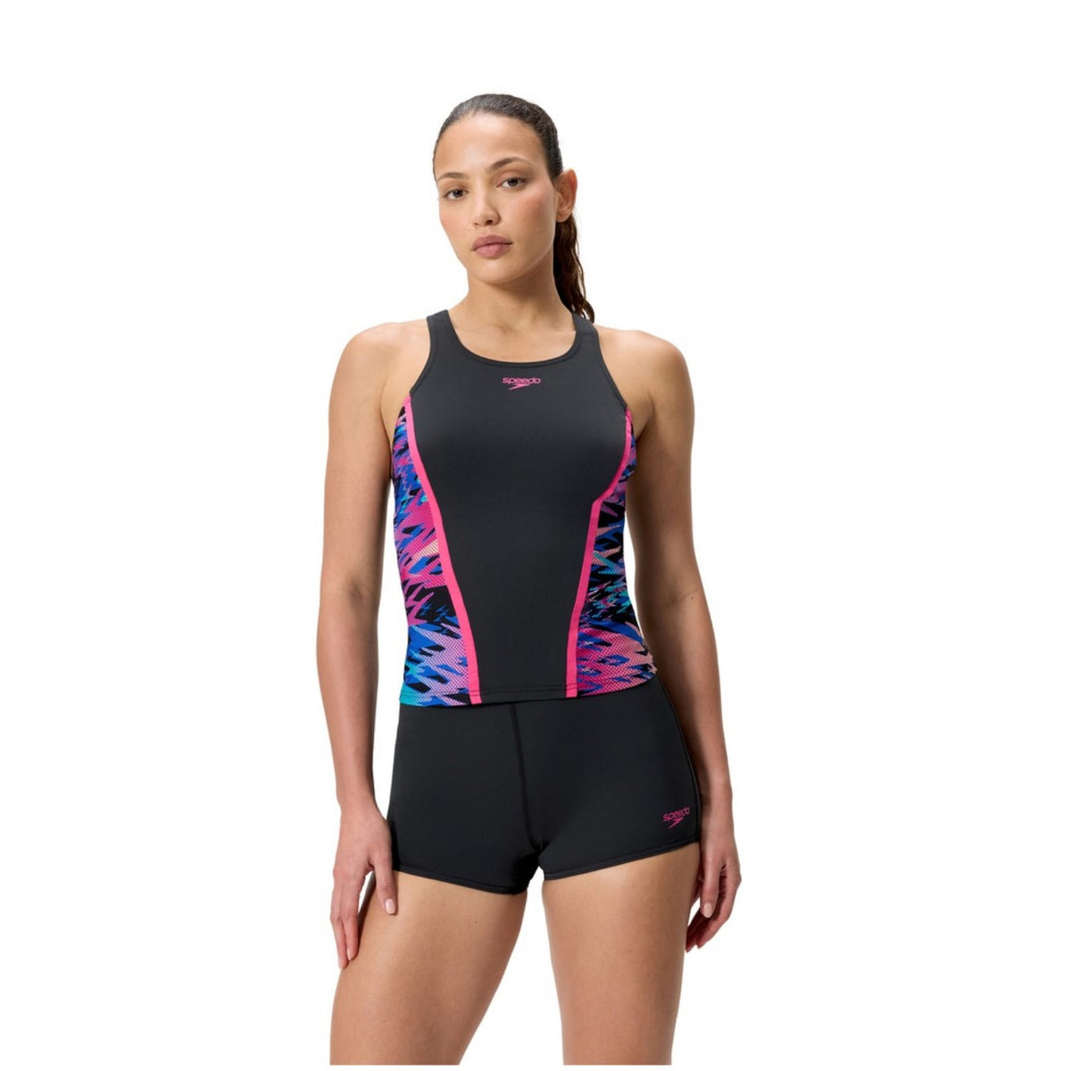 Speedo Hyperboom Tankini für Damen mit leichter Brustunterstützung