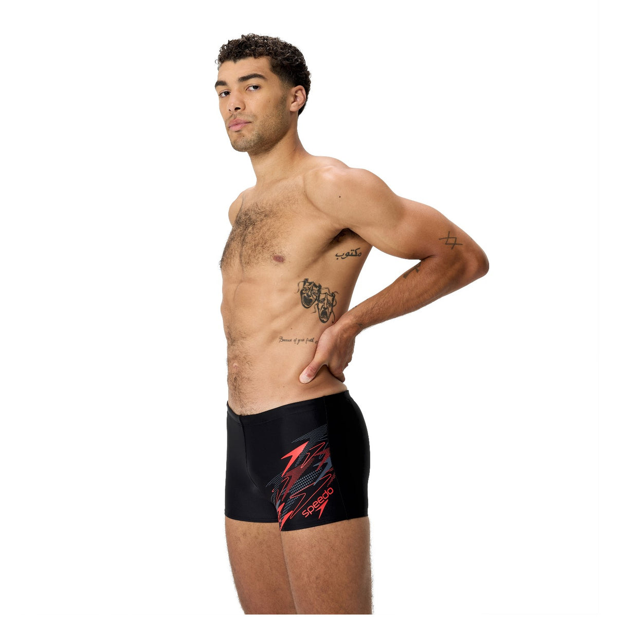 Speedo Medley Logo Badehose Herren chlorbeständig