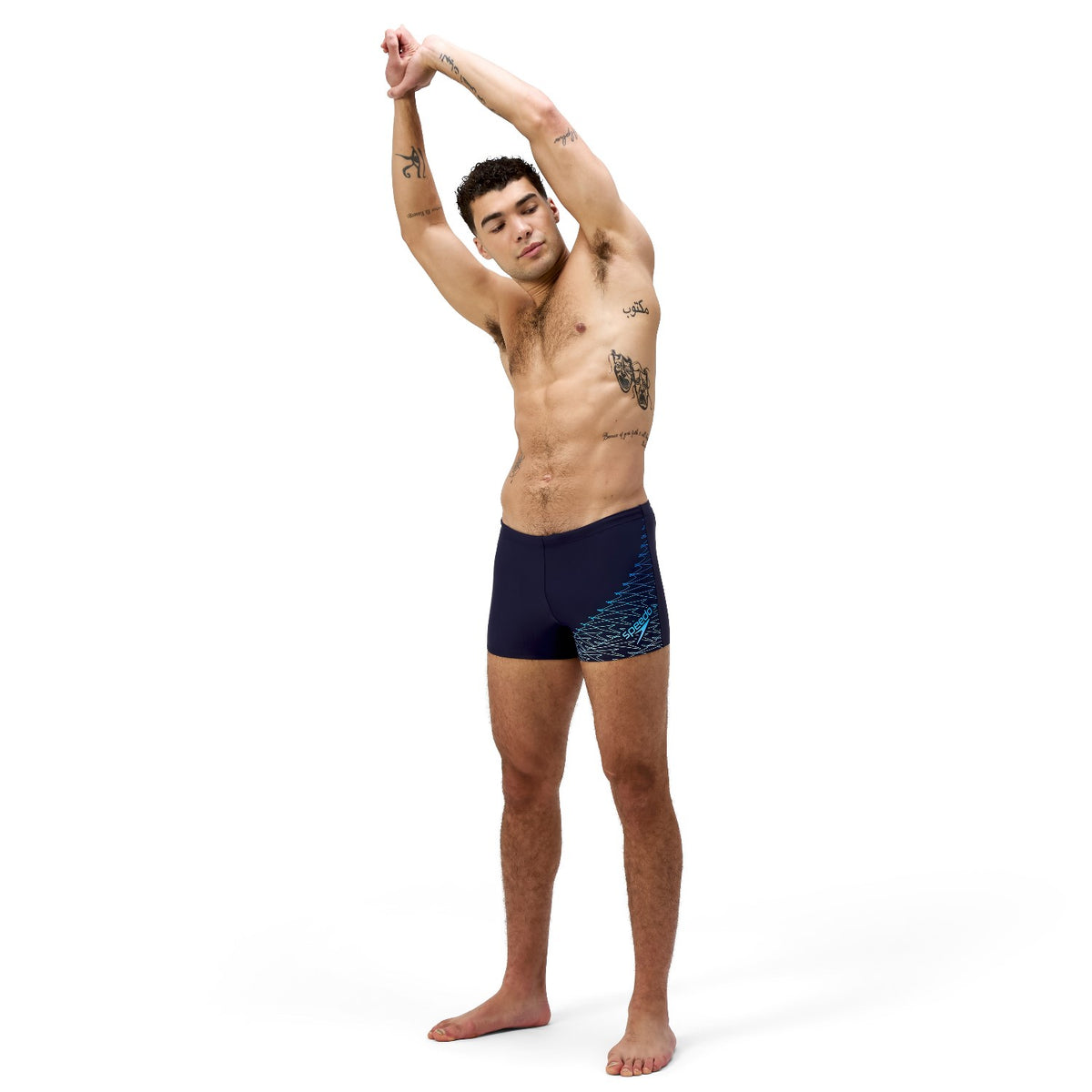 Speedo Medley Logo Badehose Herren chlorbeständig