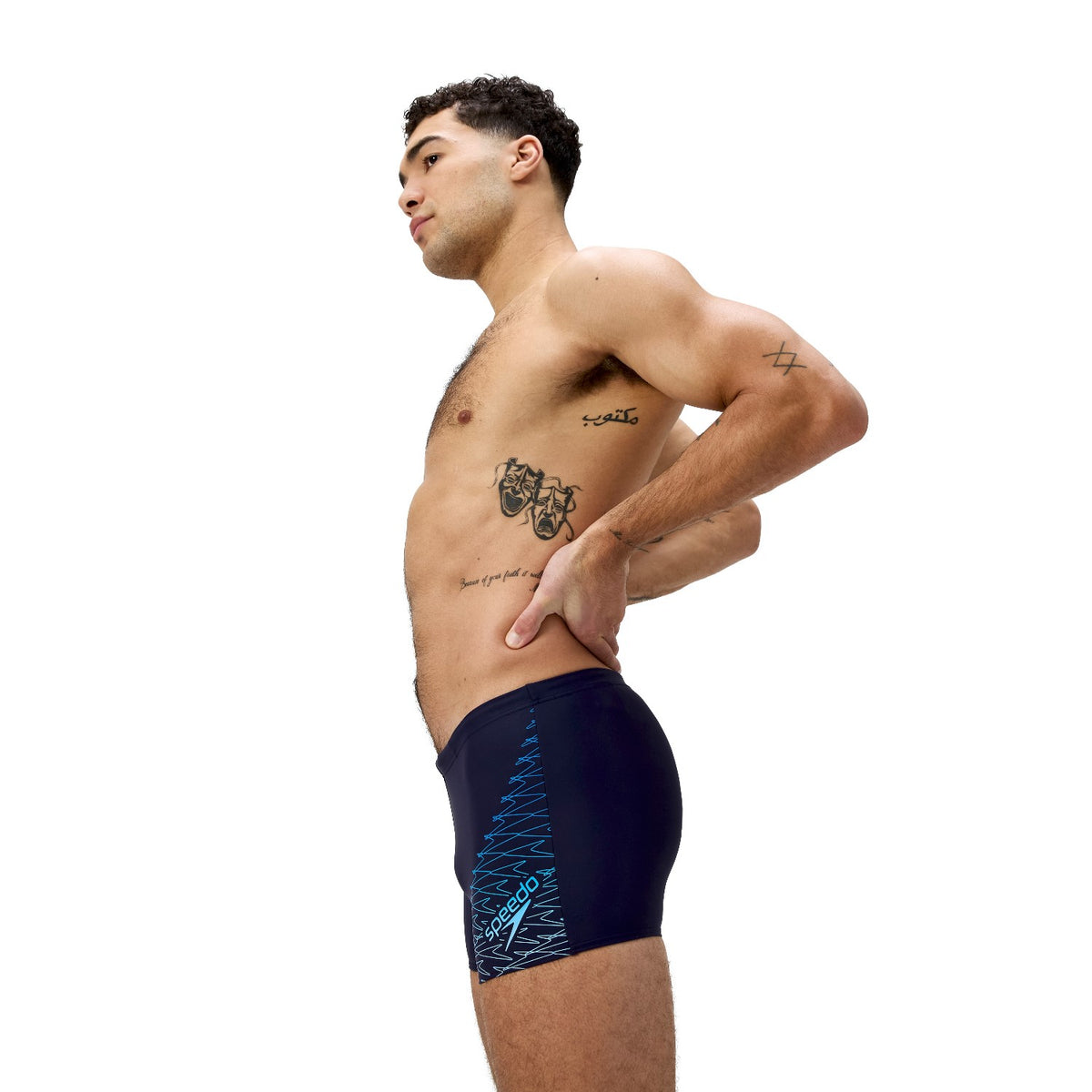 Speedo Medley Logo Badehose Herren chlorbeständig