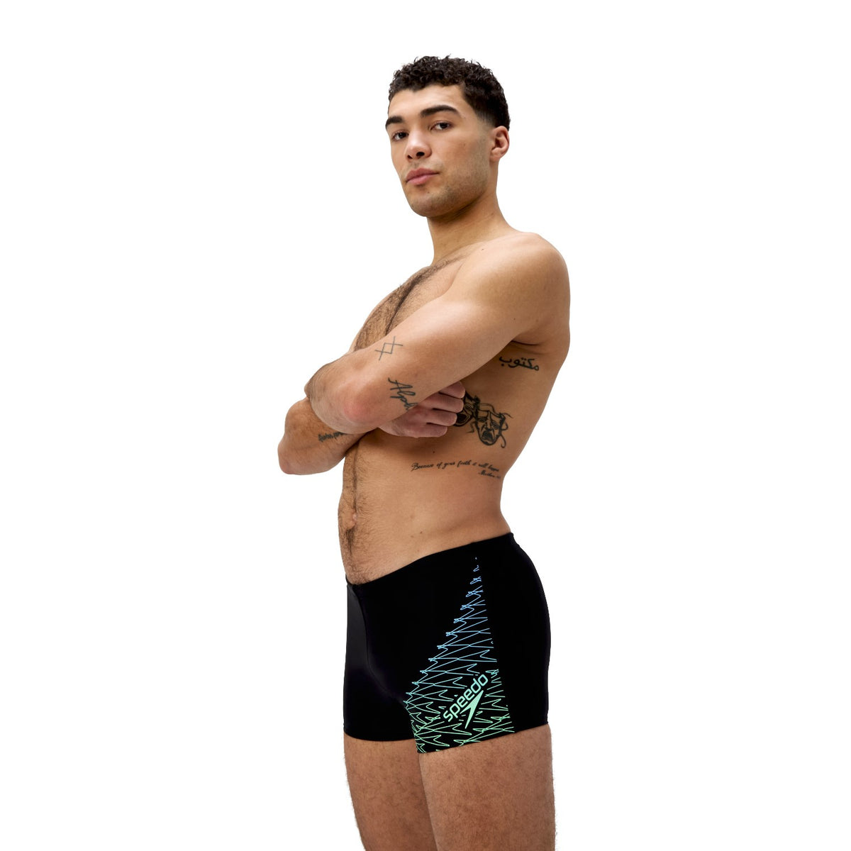 Speedo Medley Logo Badehose Herren chlorbeständig