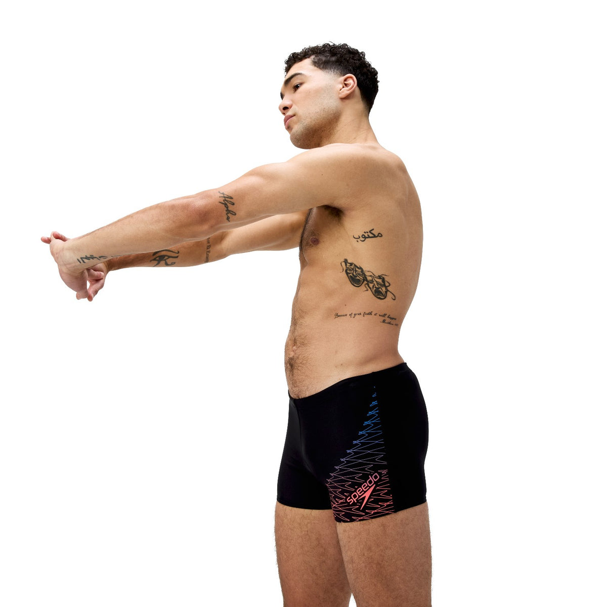 Speedo Medley Logo Badehose Herren chlorbeständig