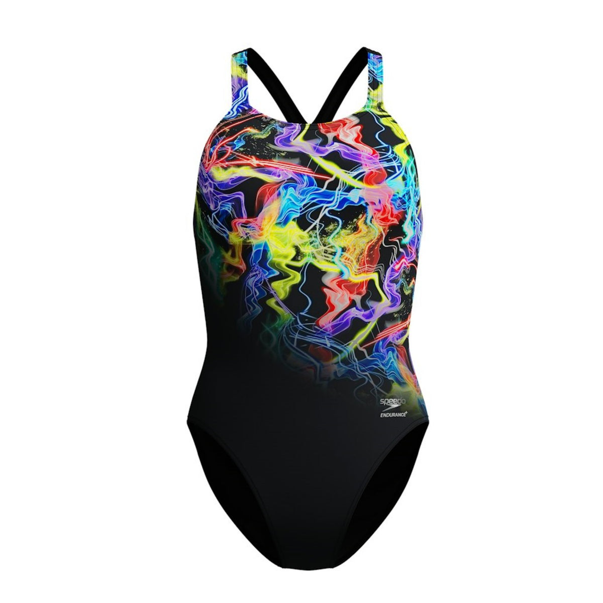 Speedo Placement Powerback Badeanzug Damen