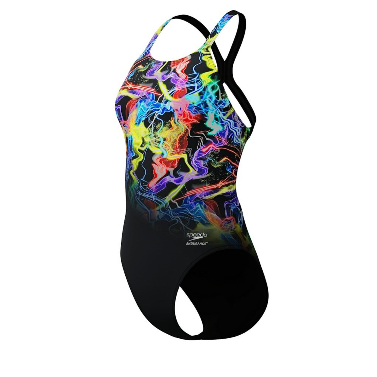 Speedo Placement Powerback Badeanzug Damen