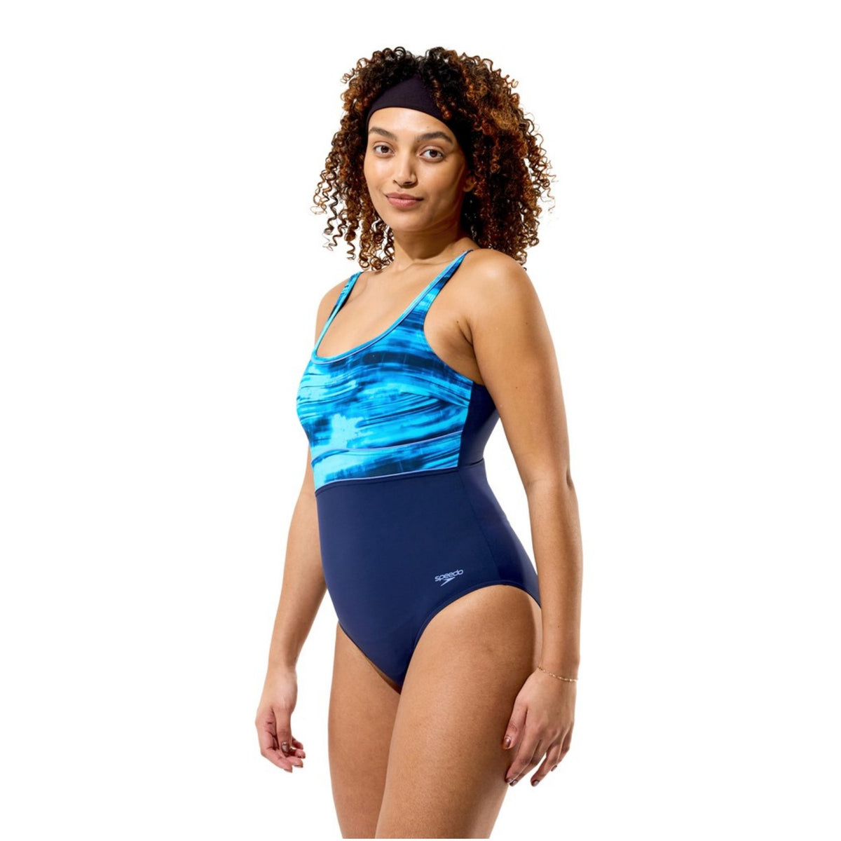 Speedo Print Contour Eclipse Badeanzug