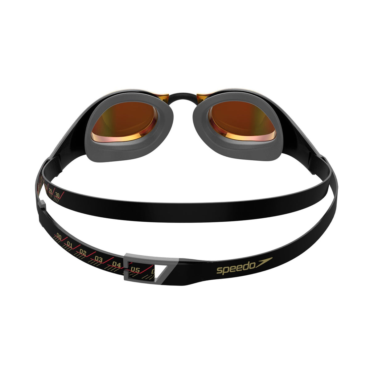 Speedo Schwimmbrille Fastskin Pure Focus Mirror für Erwachsene verspiegelt