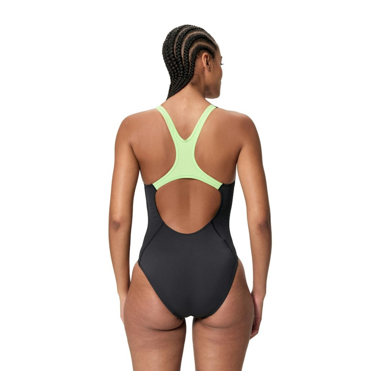Speedo Badeanzug für Damen Solid Splice Medalist