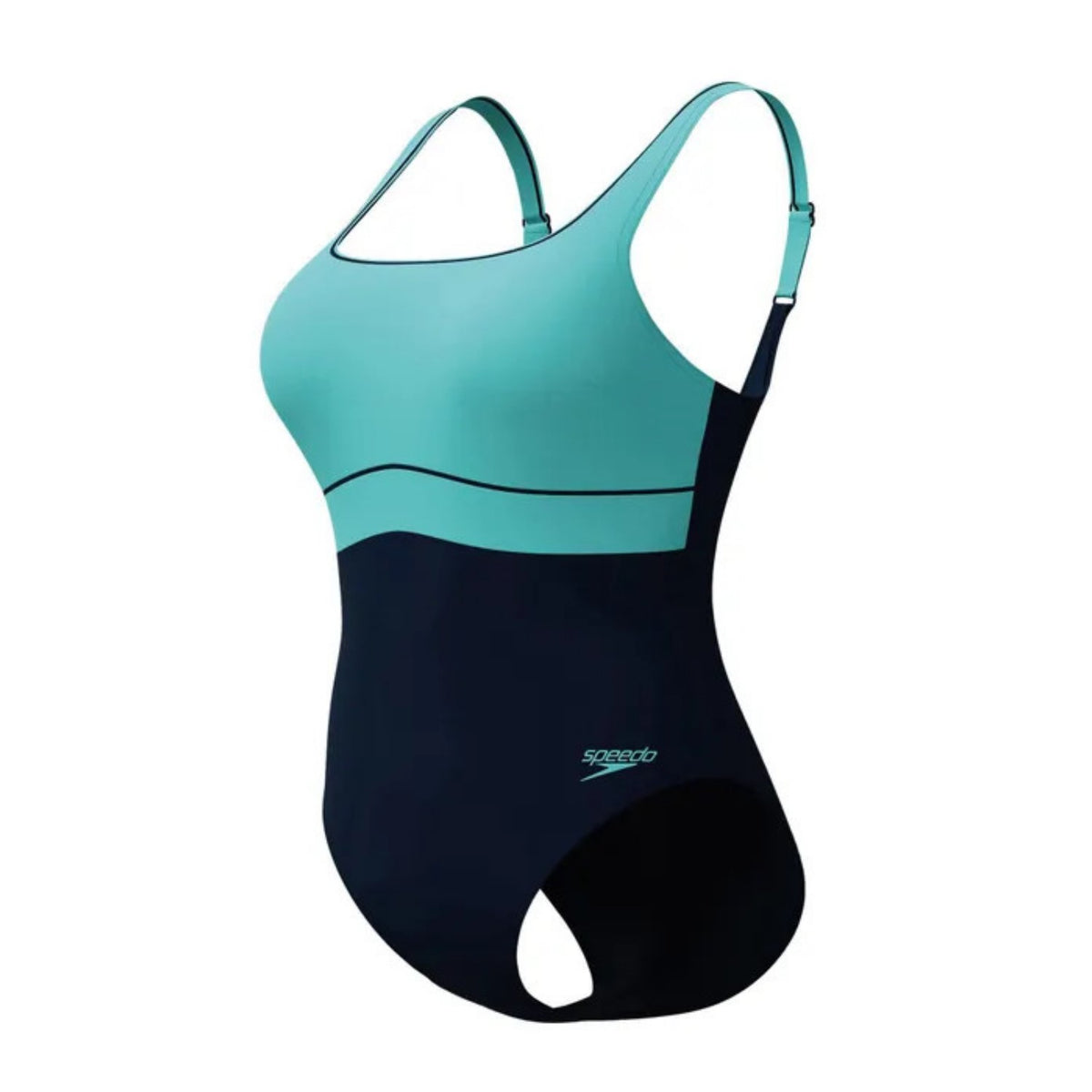 Speedo Contour Eclipse Shaping Badeanzug Damen mit verstellbaren Trägern