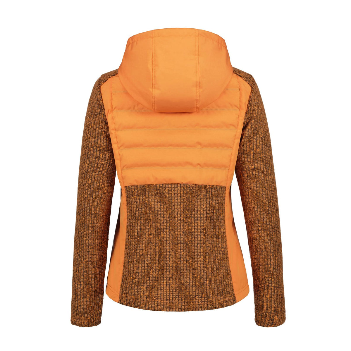 Torstai Jacke Damen mit Kapuze Warmer Midlayer-Hoodie aus dickem Strickgewebe