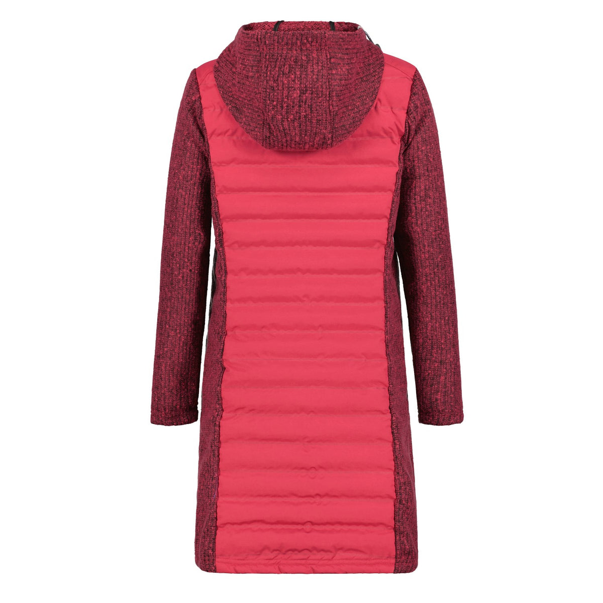 Torstai Jacke Damen mit Kapuze Warmer Midlayer-Hoodie aus dickem Strickgewebe