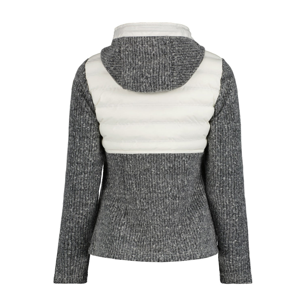 Torstai Jacke Damen mit Kapuze Warmer Midlayer-Hoodie aus dickem Strickgewebe