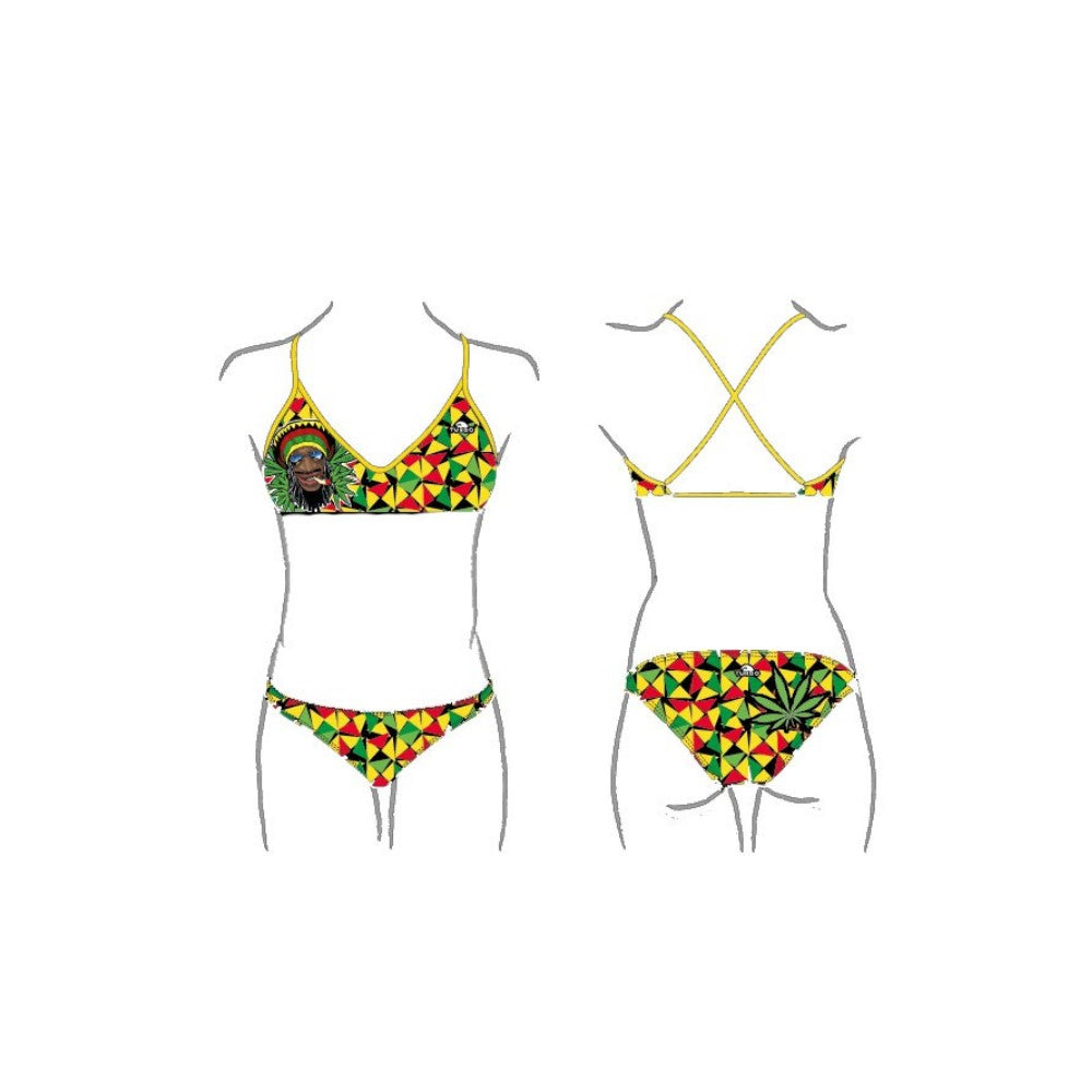 Turbo Bikini für Damen, chlorresistent, schnelltrocknend