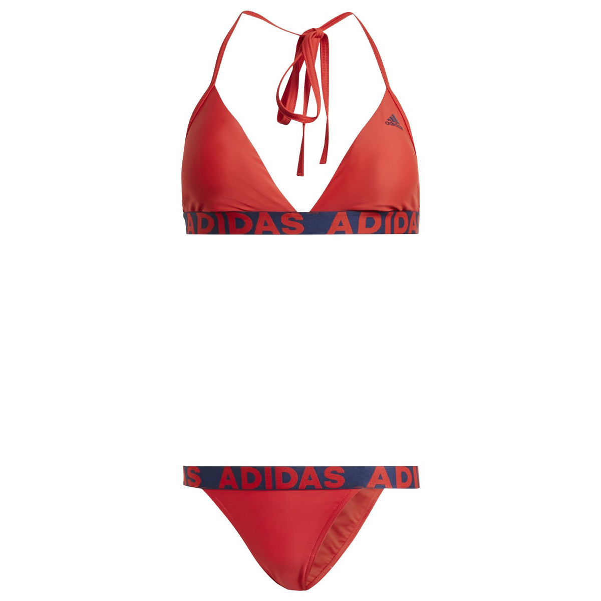 adidas Bikini Damen schwarz Triangel Bikini mit herausnehmbaren Polstern