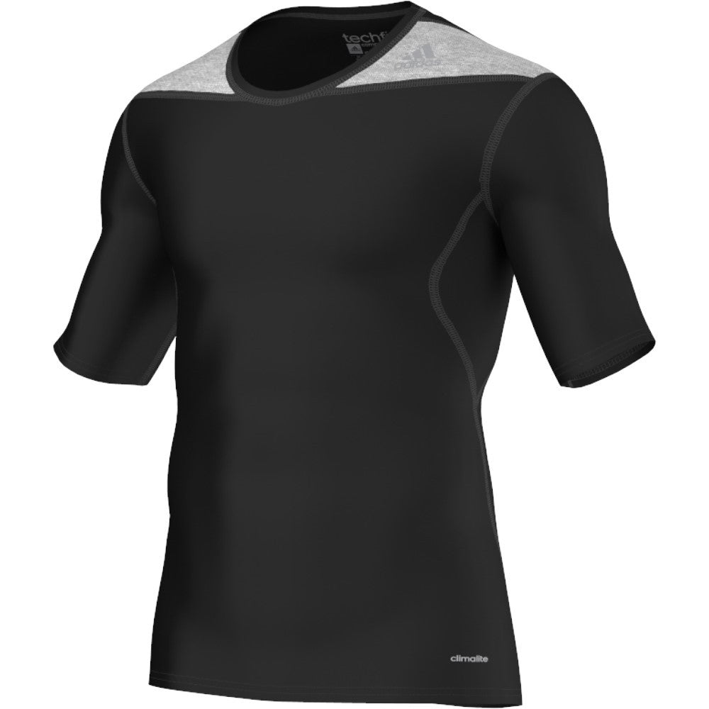 adidas TechFit Kompressionsshirt für Herren Kurzarm