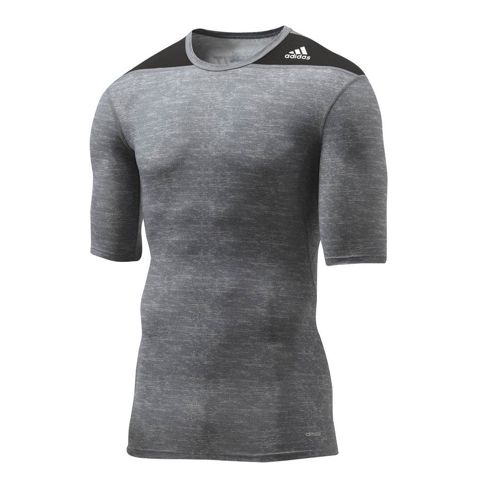 adidas TechFit Kompressionsshirt für Herren Kurzarm