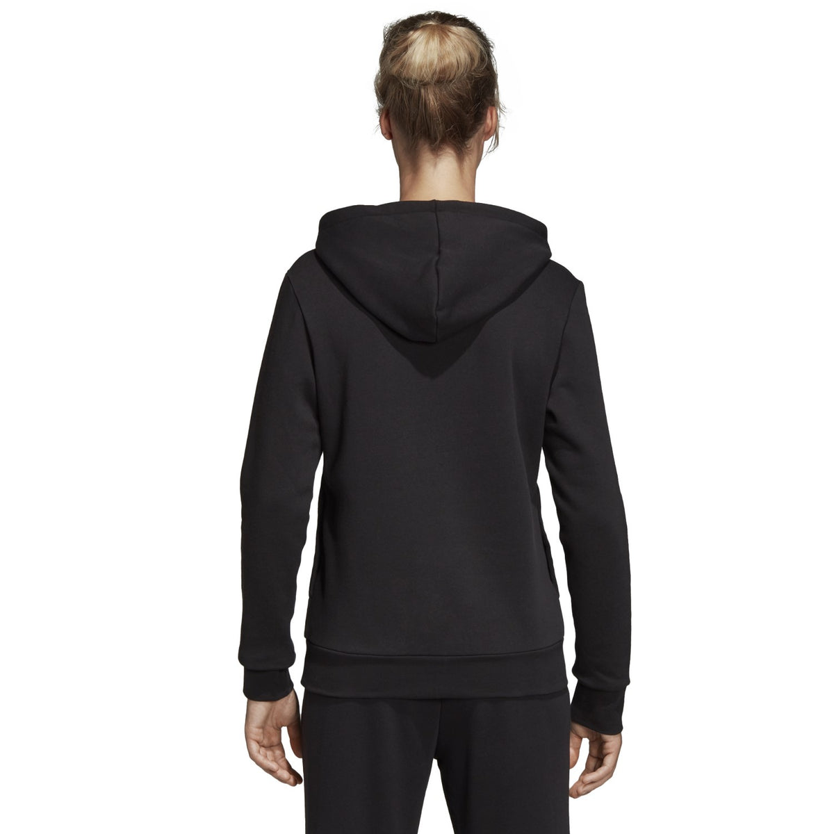 adidas Hoodie Kapuzenpullover Damen schwarz Linear Over Head Fleece Hoody Women