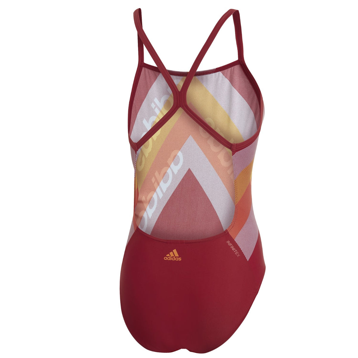 adidas Badeanzug Damen X-förmiges Rückendesign chlorresistent