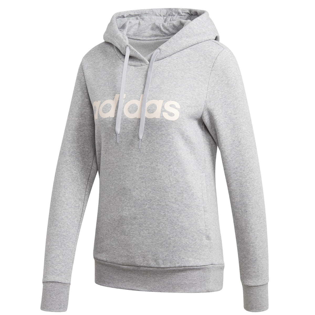 adidas Hoodie Kapuzenpullover Damen schwarz Linear Over Head Fleece Hoody Women