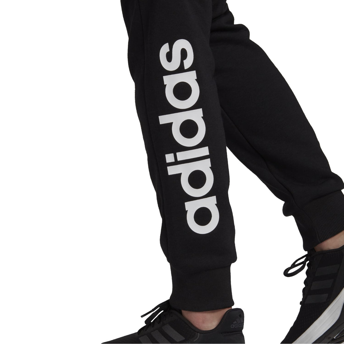adidas Jogginghose für Damen schwarz Baumwolle