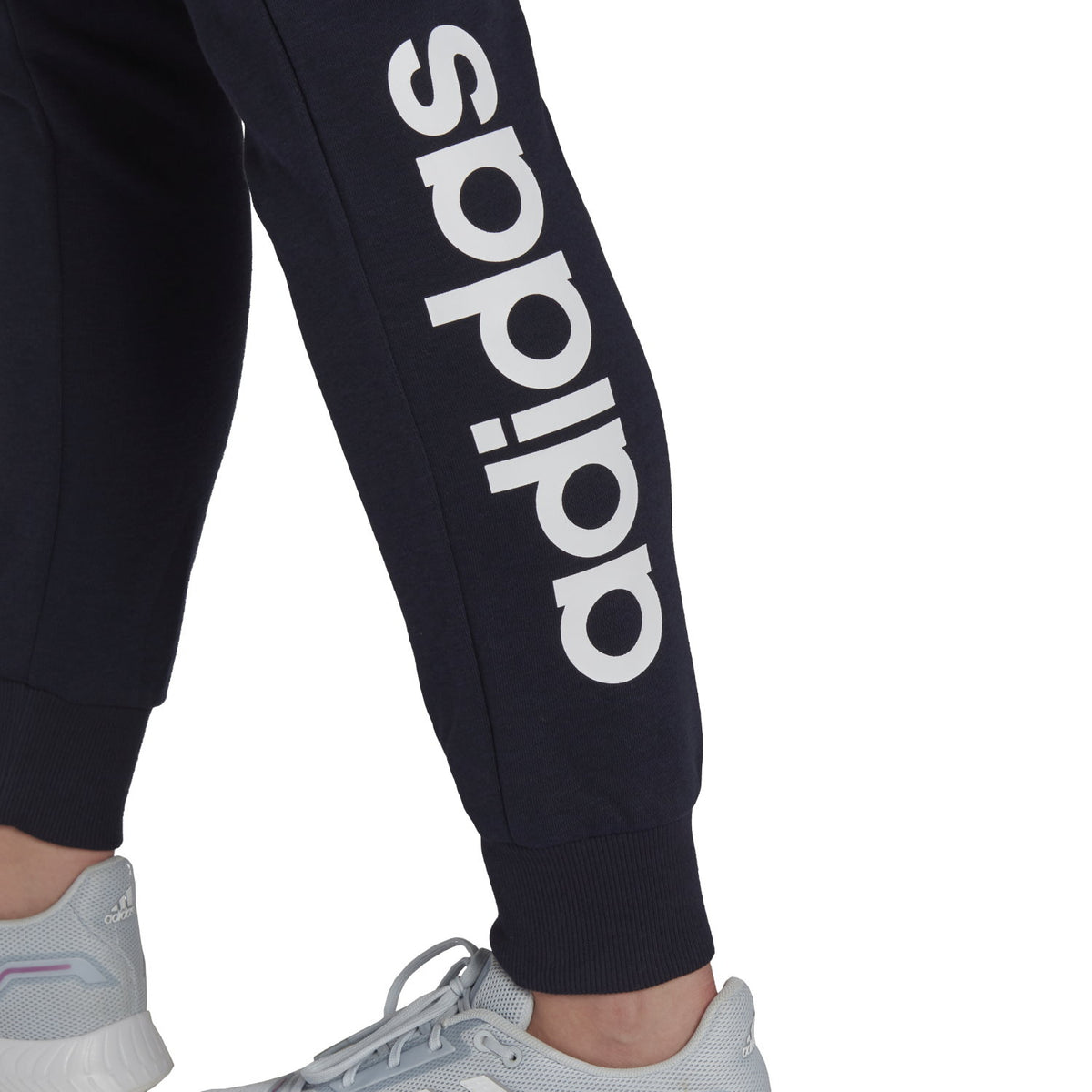 adidas Jogginghose für Damen schwarz Baumwolle