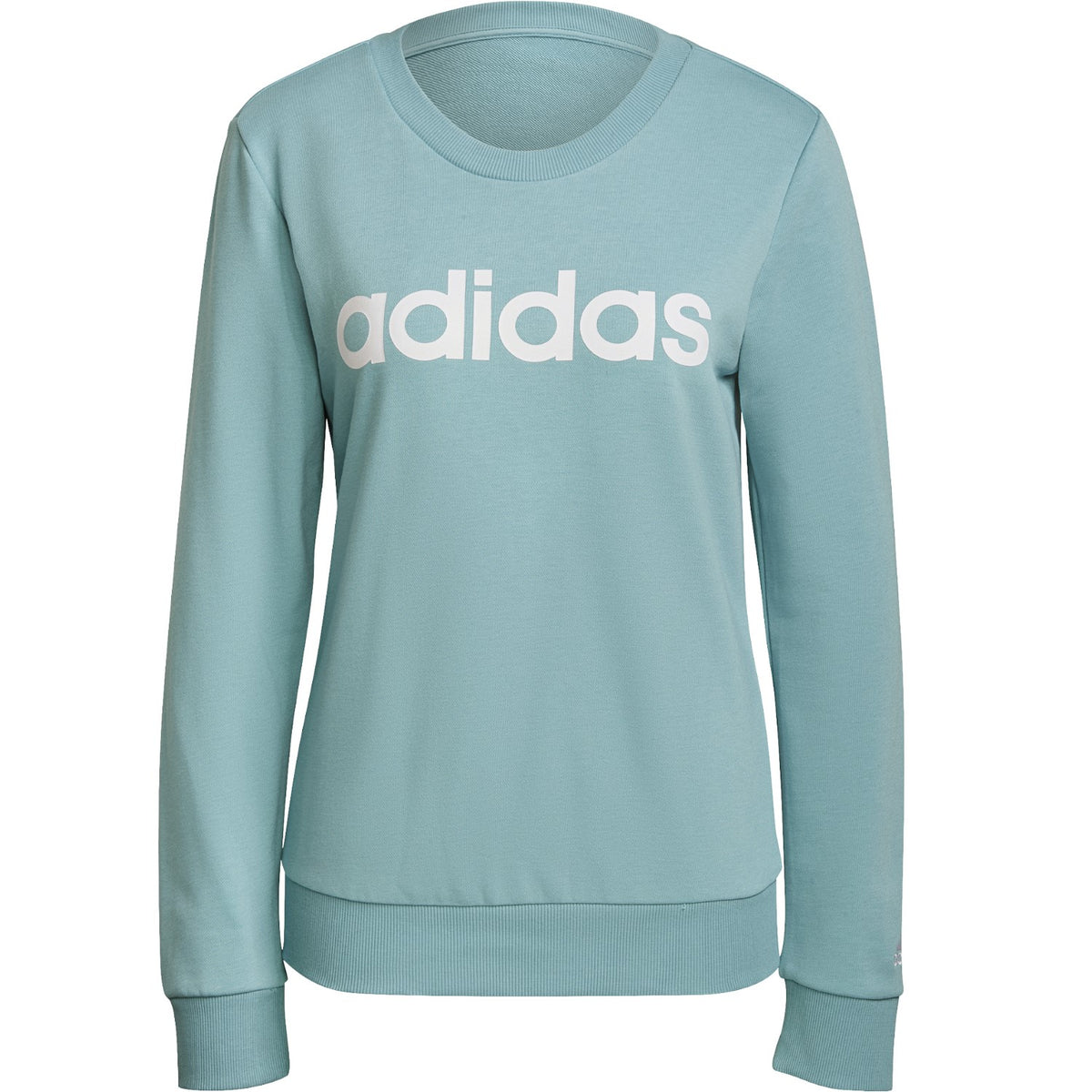 adidas Pullover für Damen mit Rundhalsausschnitt schwarz