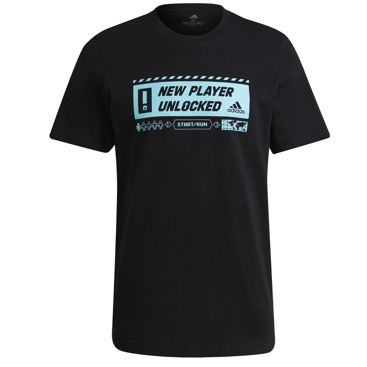 adidas T Shirt Herren Rundhals mit Motiv